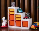 Montessori Oyuncak Dolabı Trofast Eşya Saklama Düzenleme Ünitesi - 6