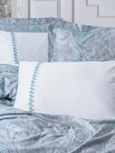 Çift Kişilik Elit Saten Nev Takımı Stilla Mavi thumbnail 3