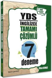 YDS İngilizce Tamamı Çözümlü 7 Deneme Sınavı Tercih Akademi - 1