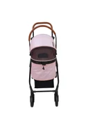 Zampa Orbit BL01T-P Pembe Kedi Köpek Arabası - Hafif, Katlanabilir, Fileli Tasarım - 3