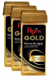 Agiss Roll-on Gold 100 ml x3 Adet Sir Ağda - 1