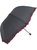 FIRFIRLI SIYAH YARASA MODEL ŞEMSİYE - 1