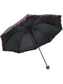 FIRFIRLI SIYAH YARASA MODEL ŞEMSİYE - 2