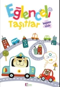 Eğlenceli Taşıtlar Boyama Kitabı - 1