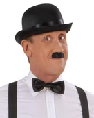 Charlie Chaplin Stil Yetişkin Şapkası – Siyaelon Parti Şapkası thumbnail 1