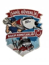 SAHİL GÜVENLİK PEÇ - Arma - Askeri Patch - 1