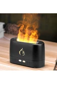 Ultrasonic Hava Nemlendirici 3D Alev Efektli Aroma Difüzör (180 ml) | Buhar Makinesi & Aromaterapi Cihazı - 3
