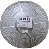 Onli 2+1 PE 1x0,50 mini Coax 2x0,50mm 500 metre Dış Ortam CCA Kamera Kablosu - 1