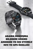 Akıllı Saat Arama Cevaplayan Titreşim Özelliğiyle Bildirim Görebilen thumbnail 2