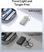 BASEUS FREE2PULL 30W 10.000MAH POWERBANK - GREY thumbnail 5