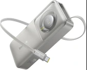 BASEUS FREE2PULL 30W 10.000MAH POWERBANK - GREY thumbnail 1