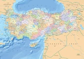 Eğitici Türkiye Siyasi Haritası Puzzle/Yapboz 200 Parça thumbnail 2