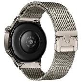 Huawei Watch GT2 46mm Zore KRD-25 Metal Hasır Kordon - 4