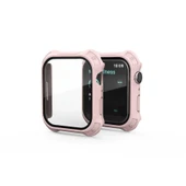 Apple Watch 7 45mm Tank Zırh Kasa ve Mat Görünümlü Ekran Koruyucu Zore Watch Gard 11 - 1