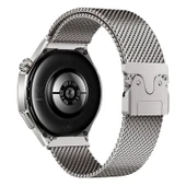 Huawei Watch GT2 46mm Zore KRD-25 Metal Hasır Kordon - 3