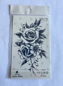 Gül 18x11 cm Yarı Kalıcı Geçici Dövme - 1
