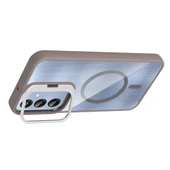 Samsung Galaxy S25 Ultra Kılıf Standlı ve Lens Hediyeli Telen M-Safe Case Cover Kapak thumbnail 5