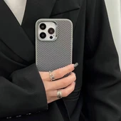 Samsung Galaxy S24 Ultra Kılıf Karbon fiber Görünümlü Magsafe Fiberarmor Premium Sert Polikarbon Kapak thumbnail 3