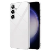 Samsung Galaxy S25 Plus Kılıf Sert Yapılı Şeffaf Farlas Silikon Kapak thumbnail 1