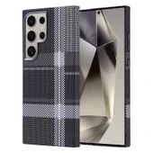 Galaxy S24 Ultra Kılıf Magsafe Destekli Ultra İnce Karbon Fiber Desenli Slimfiber Premium Kapak thumbnail 1