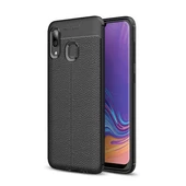 Samsung Galaxy A30 Kılıf Deri Desenli ve Esnek Yapılı Sağlam Derry Silikon Kılıf thumbnail 1