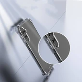 Samsung Galaxy Z Flip 5 Kılıf Köşe Korumalı Şeffaf Sert Premium Silikon Kapak RYC/Nitro thumbnail 3