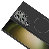 Samsung Galaxy S24 Plus Kılıf Magsafe Özellikli ve Şık Tasarımlı Ruby Premium Silikon Kapak thumbnail 3