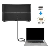 Daytona K-02 Usb Tip-c=>mini Display Port Çevirici - 3