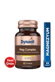 Dynavit Mag Complex 200mg Magnezyum Kompleks 3lü Form (Malat-Sitrat-Bisglisinat) 60 Tab - 1