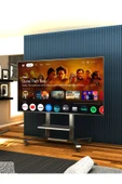 Cletech Raflı LCD TV / Monitör / Akıllı Tahta Ekranı Sehpası 55'' - 86'' - 3