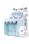 hydrafacial Led Terapi Hydra Facial 7 1 &büyük Metal Vakum Motorulu & 4'lü Solüsyon Set Hediyeli thumbnail 1