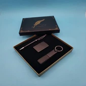 pilelistore Siyah Anahtarlık Çakmak Ve Tükenmez Kalem - 1