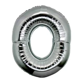 pilelistore O Harf Folyo Balon Gümüş Renk 40 inç - 1