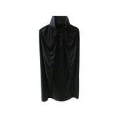 pilelistore Sİyah Yakalı Pelerin - Vampir Pelerin - Dracula Pelerin 90 cm - 1