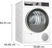 Bosch WQG25100TR 10 kg Çamaşır Kurutma Makinesi - 4