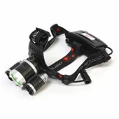 pilelistore F.B.I BR-5000 T6 5000 LM 3xCree XML-T6+2R5 LED Kafa Feneri - 1