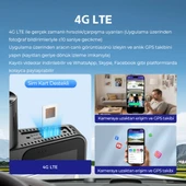 Azdome S58 4K 3 Kameralı 4G LTE Canlı Takip SOS Butonlu Araç Kamerası - 2