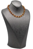 Damla Kehribar Bebek Diş Kolye - 33 cm - 2