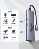 UGREEN 6-in-1 USB-C 2xUSB-A 3.2, 2xUSB-C 3.2, PD, 4K/2K HDMI, 35999 - 2