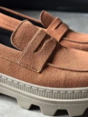 Knack Yüksek Taban Klasik Ayakkabı 779 Taba Süet - 6