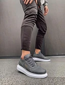 Knack Yüksek Taban Günlük Ayakkabı 040 Gri - 1