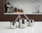 Bonera Sedna Paslanmaz Çelik 4 Parça Cezve Seti 18/8 - 4