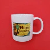 pilelistore Baskılı Happy Birthday Kupa Bardak - 1