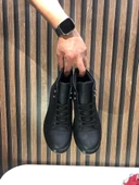 SLW202 Toronto Bağcıklı Cilt Erkek Spor Bot ST - Siyah - 3