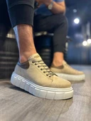 Knack Yüksek Taban Günlük Süet Ayakkabı 144  Vizon Süet - 2