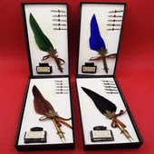 pilelistore Tüylü Divit Kalem Seti - 1