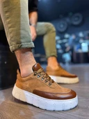 Knack Yüksek Taban Günlük Ayakkabı 600 Taba - 1