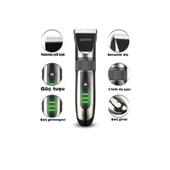 pilelistore IP-1012 Kişisel Bakım Aleti Profesyonel Saç- Sakal Vücut Tüyleri Kesme Tıraş Makinesi - 2