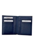 Lacivert Hakiki Deri Çıkarılabilir Kartlıklı Dikey Model Spor Erkek Cüzdan - 3043-Lacivert thumbnail 3