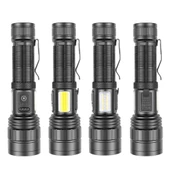 pilelistore Ps-6153 10000 Lümen Zoomlu Mıknatıslı TG Cob Led Powerbank Özellikli Profesyonel El Feneri - 2